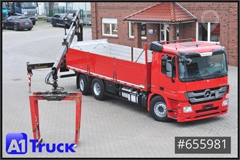 2012 MERCEDES-BENZ ACTROS 2546 Used Dropside Flatbed Trucks for sale
