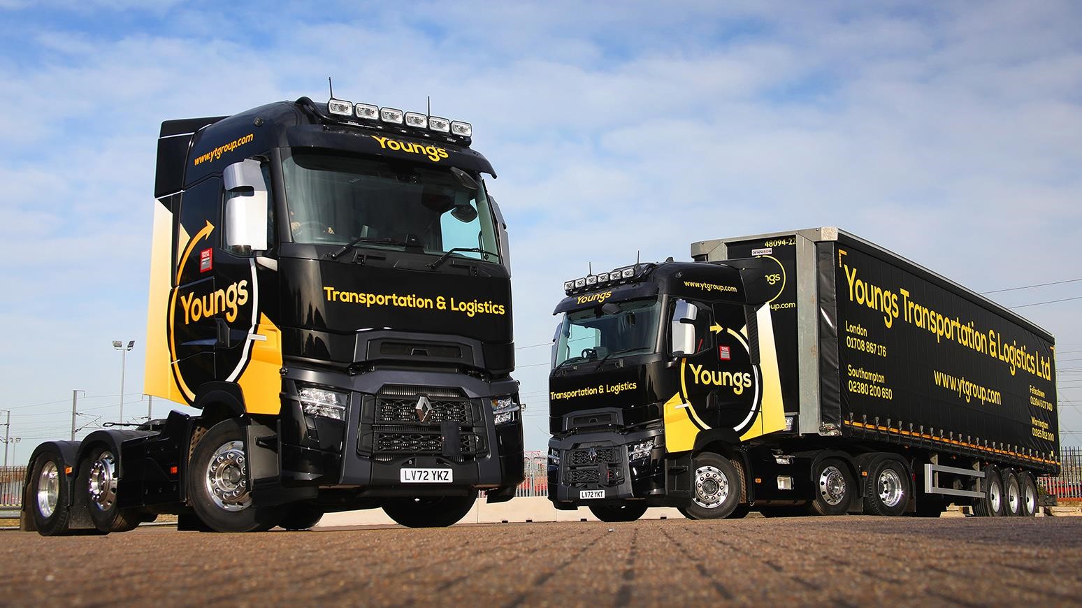 Youngs Transportation & Logistics Kicks Off Rebrand With Addition Of 2 Renault T520 High Tractor Units