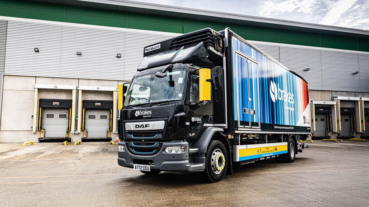 Leading Foodservice Supplier Makes A Climate Statement With Daf LF Electric