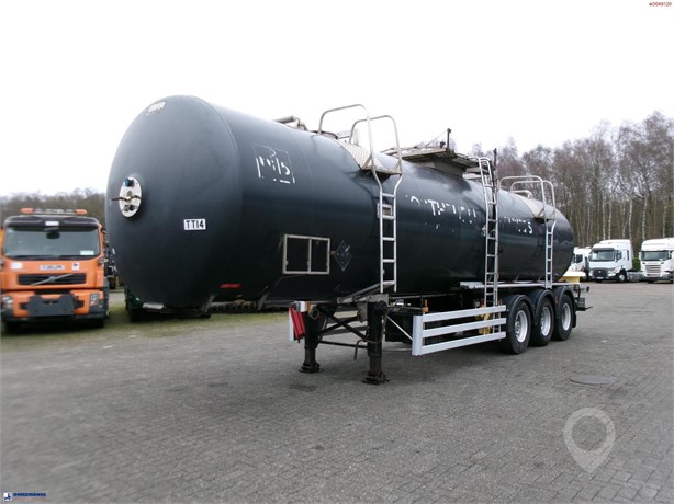 2002 MAGYAR CHEMICAL TANK INOX 37.4 M3 / 1 COMP / ADR 30/11/20 Used Chemical Tanker Trailers for sale
