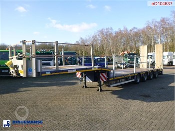 2020 FAYMONVILLE 4-AXLE SEMI-LOWBED TRAILER 60 T + RAMPS Used Low Loader Trailers for sale