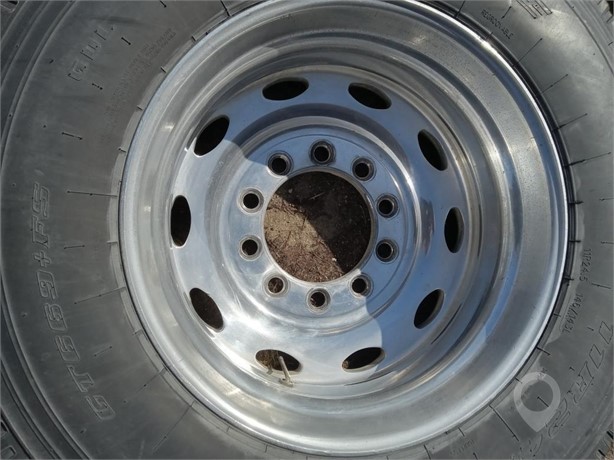 ALUMINUM WHEELS AND TIRES 24.5 BALL SEAT Used Wheel Truck / Trailer Components auction results