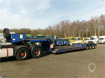2006 FAYMONVILLE 4-AXLE LOWBED TRAILER 110T STBZ-4VA Used Low Loader Trailers for sale