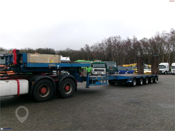 2009 NOOTEBOOM 5-AXLE SEMI-LOWBED TRAILER MCO-85-05V / EXT 13 M Used Low Loader Trailers for sale