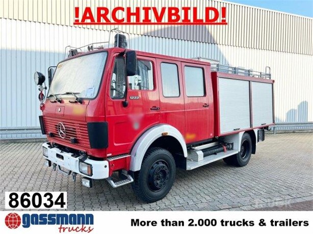 1986 MERCEDES-BENZ 1222 Used Feuerwehrwagen zum verkauf