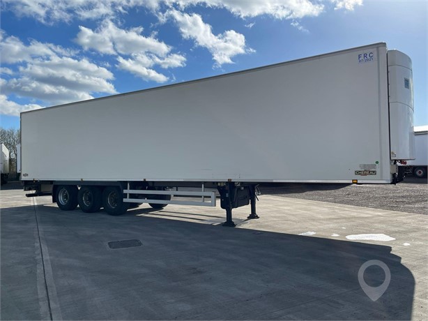 2015 CHEREAU SINGLE TEMP Used Mono Temperature Refrigerated Trailers for sale