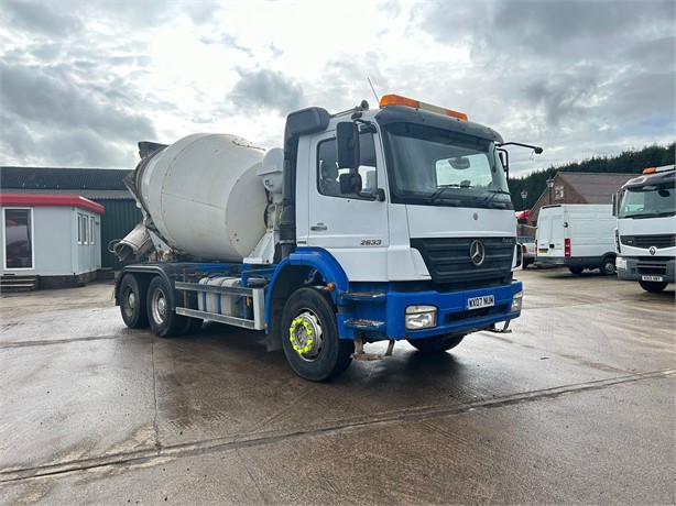 2007 MERCEDES-BENZ AXOR 2633 Used Concrete Trucks for sale