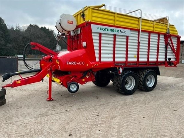 2017 POTTINGER FARO 4010D Used Silage Trailers for sale