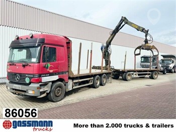 2000 MERCEDES-BENZ ACTROS 2648 Used Timber Trucks for sale