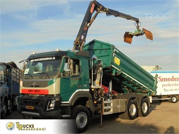 2016 VOLVO FM730 Gebruikt Vrachtwagen met Grijper-Kraan te koop