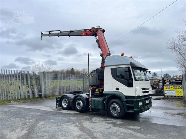 2013 FASSI F310XP MOUNTED ON 2013 IVECO STRALIS 450 Used Mounted Knuckle Boom Cranes for sale