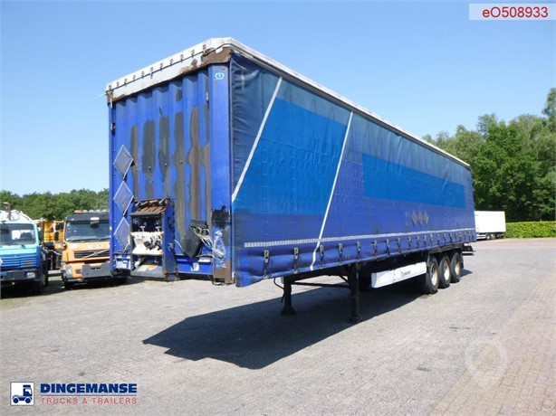 2012 KRONE CURTAIN SIDE TRAILER SD Used Curtain Side Trailers for sale
