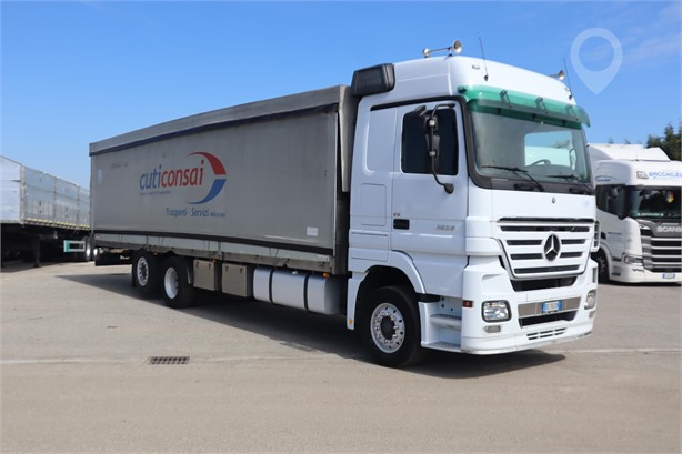 2006 MERCEDES-BENZ ACTROS 2536 Used Curtain Side Trucks for sale