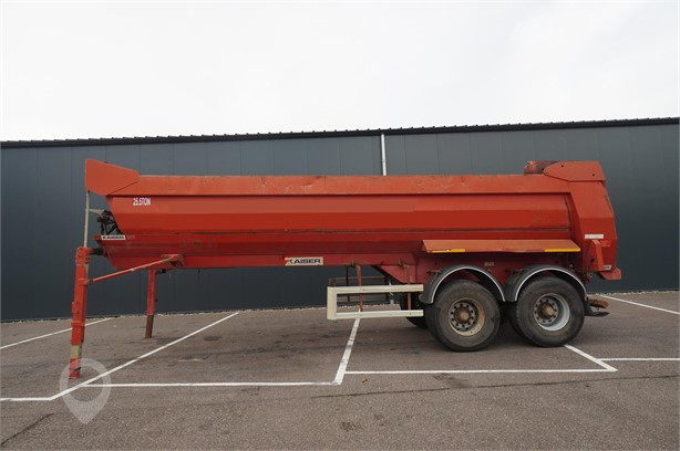 2004 ROBUSTE KAISER 2 AXLE TIPPER TRAILER Used Tipper Trailers for sale