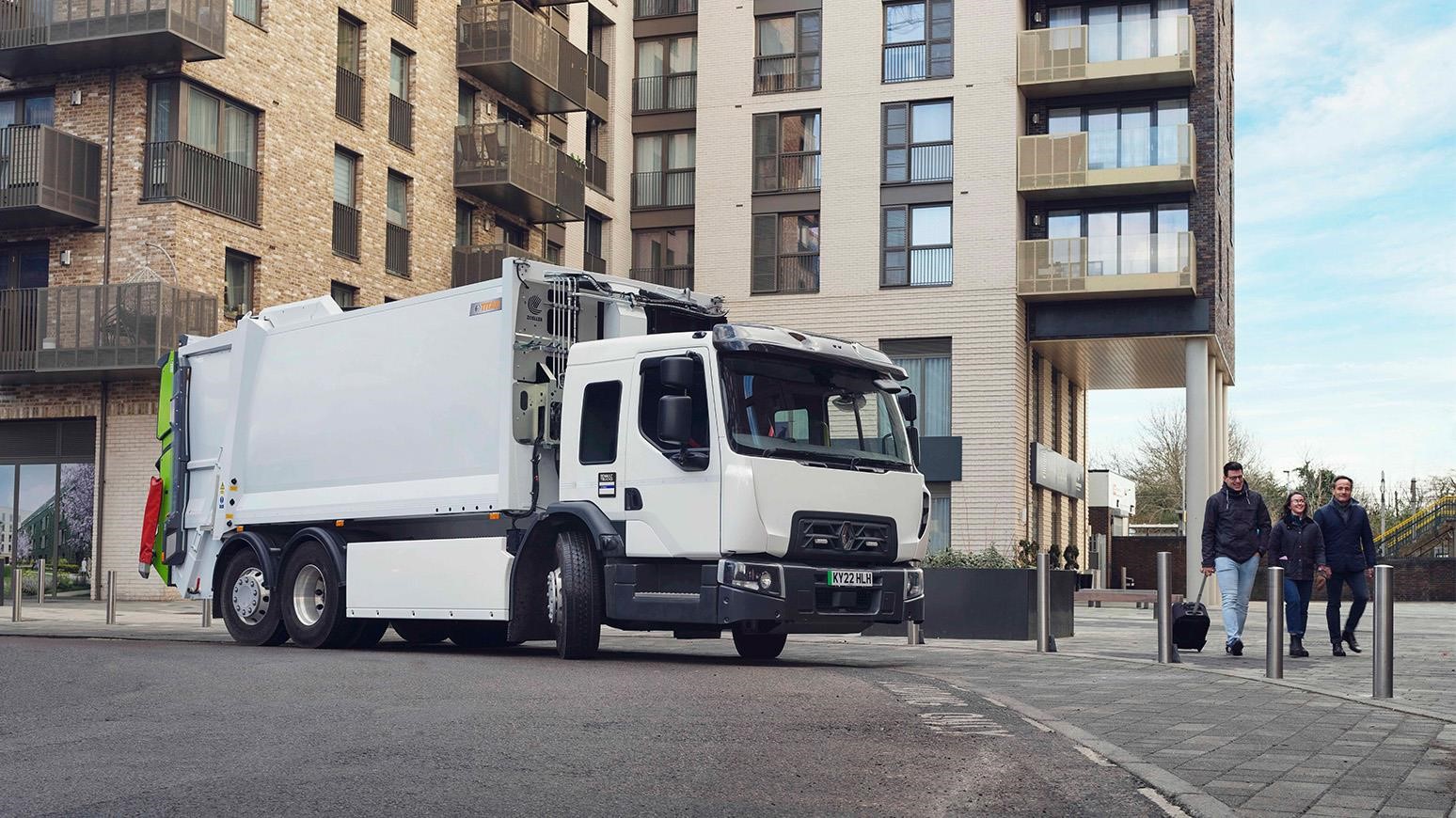 Enfield Refuse Collection Will Soon Be Emission-Free With Renault E-Tech D Wide Trucks