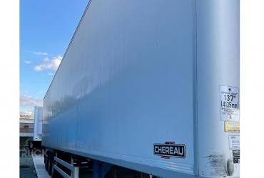 2015 CHEREAU TWIN EVAP Used Multi Temperatur Kühlauflieger zum verkauf