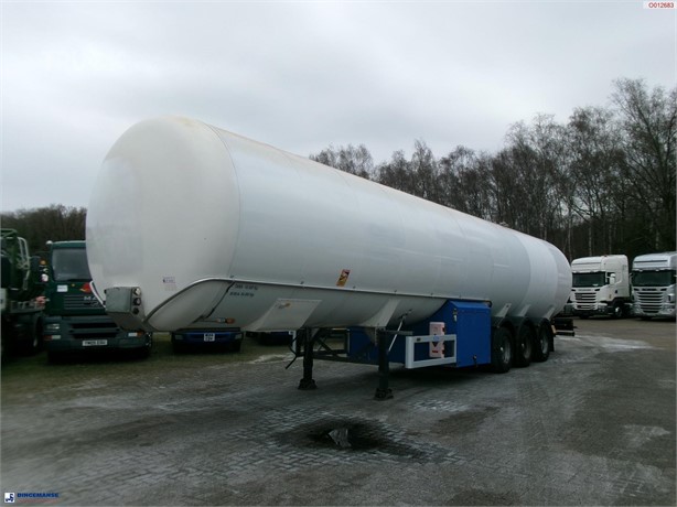 2009 INDOX LOW-PRESSURE LNG GAS TANK INOX 56.2 M3 / 1 COMP Used Gas Tank / Silo-auflieger zum verkauf