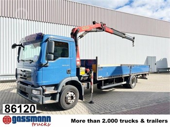 2009 MAN TGM 15.250 Used Dropside Flatbed Trucks for sale