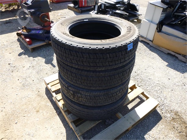 CONTINENTAL 225/70R19.5 TIRES Used Tyres Truck / Trailer Components auction results