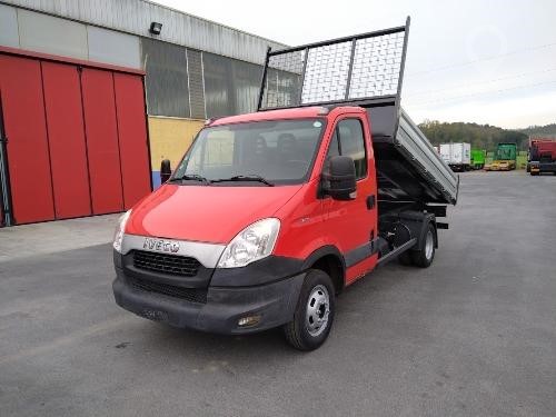 2014 IVECO DAILY 35C13 Used Tipper Crane Vans for sale