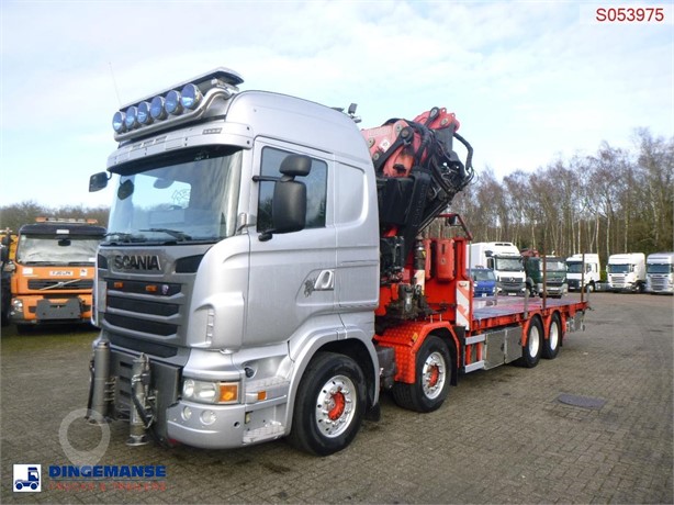 2010 SCANIA R480 Used Standard Flatbed Trucks for sale
