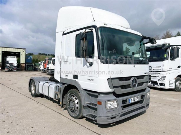 2012 MERCEDES-BENZ ACTROS 1836 Used Tractor with Sleeper for sale