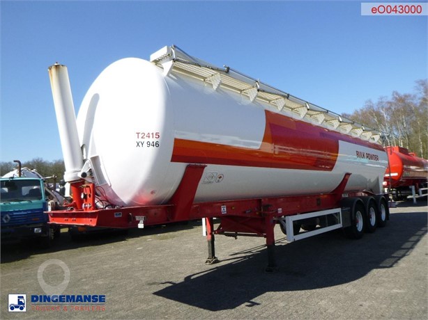 2010 FELDBINDER 12.9 m x 254 cm Used Powder Tanker Trailers for sale