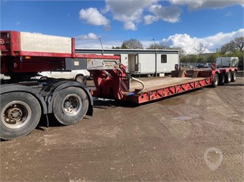 2007 NOOTEBOOM EURO 87-04 EXTENDABLE LOWLOADER Used Low Loader Trailers for sale