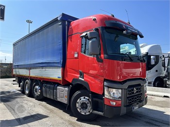 2015 RENAULT T460 Used Curtain Side Trucks for sale