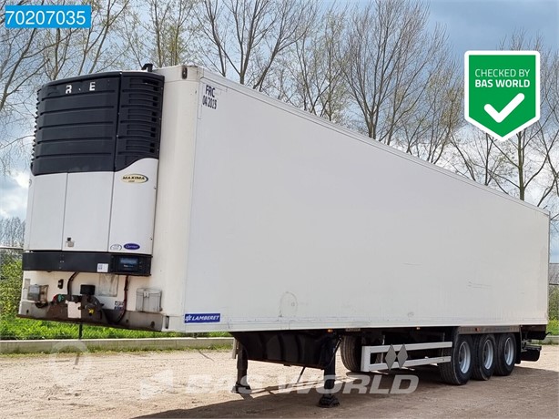 2008 LAMBERET CARRIER MAXIMA 1300 ATP-FRC BPW DRUM LOW HOURS Used Other Refrigerated Trailers for sale
