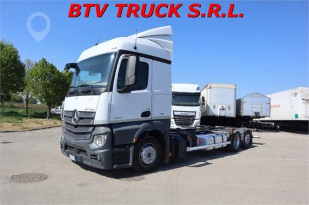 2013 MERCEDES-BENZ ACTROS 2542 Used Curtain Side Trucks for sale