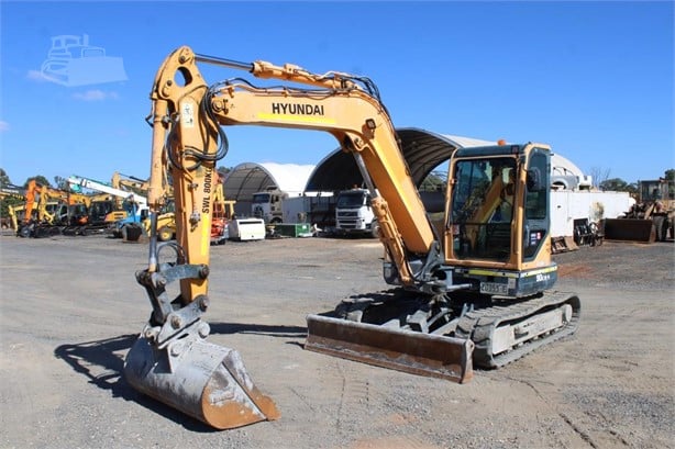 2012 HYUNDAI ROBEX 80 LC-9 Used Tracked Excavators for sale