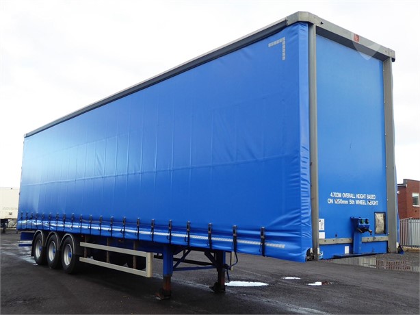 2016 LAWRENCE DAVID TRI AXLE Used Curtain Side Trailers for sale