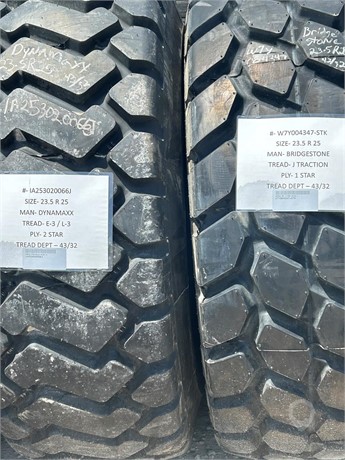 BRIDGESTONE 23.5R25 Used Tyres Truck / Trailer Components for sale