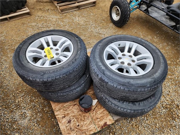 TIRES & ALUMINUM RIMS 265/65R18 Used Tyres Truck / Trailer Components auction results
