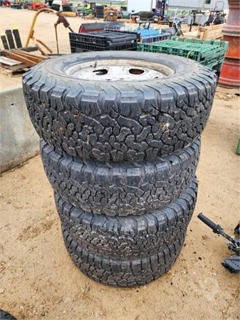 BF GOODRICH LT265/70R17 TIRES & RIMS Used Tyres Truck / Trailer Components auction results