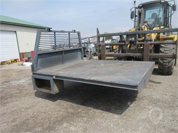 STEEL FLATBED 8.5 FOOT BY 91 INCHES Used Headache Rack Truck / Trailer Components auction results