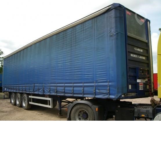 2000 FRUEHAUF Used Curtain Side Trailers for sale