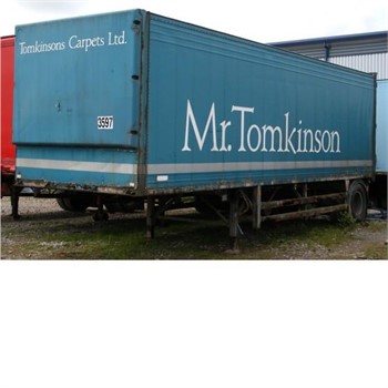1987 YORK BOX Used Box Trailers for sale