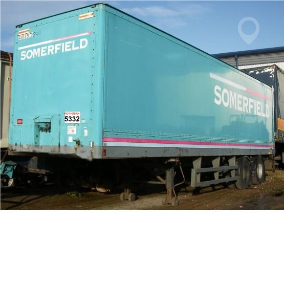 1994 MONTRACON BOX TANDEM Used Box Trailers for sale