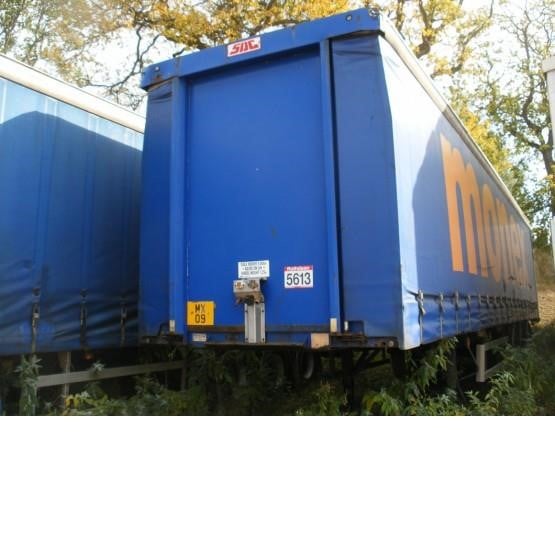 2001 SDC STRAIGHT Used Curtain Side Trailers for sale