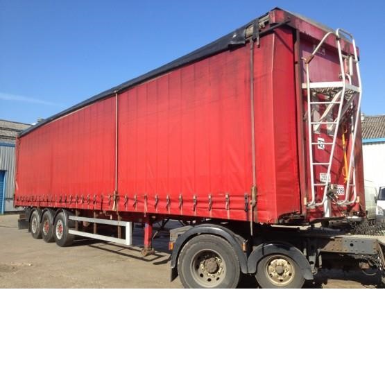2002 SDC STRAIGHT Used Curtain Side Trailers for sale