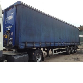 2003 SDC 13.6 STRAIGHT Used Curtain Side Trailers for sale