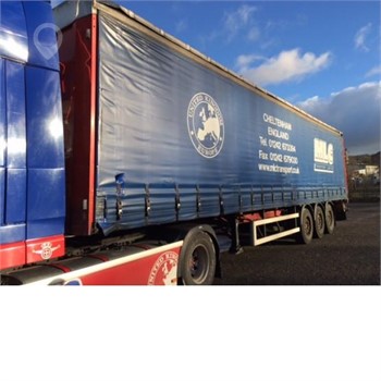 2002 KELBERG STRAIGHT Used Curtain Side Trailers for sale