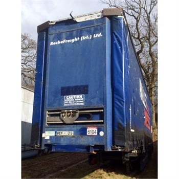 2004 WILSON STEPFRAME Used Curtain Side Trailers for sale
