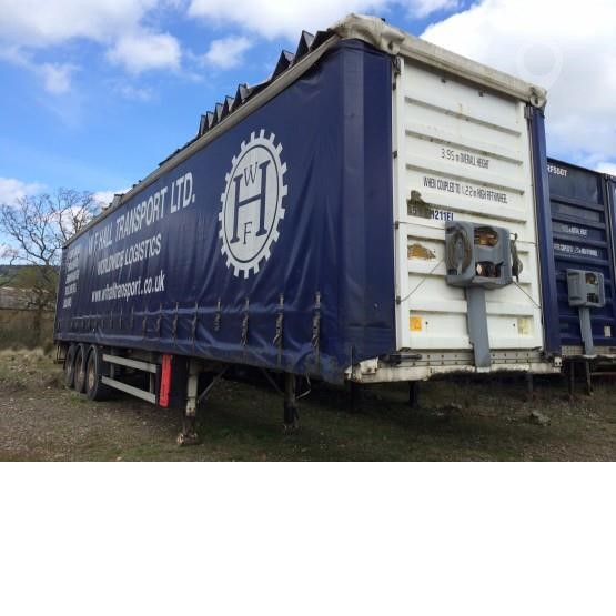 2004 FRUEHAUF STRAIGHT FRAME Used Curtain Side Trailers for sale