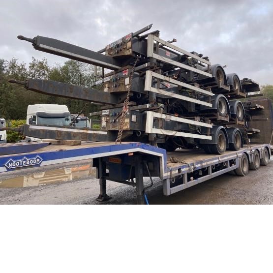 2013 NOOTEBOOM Used Low Loader Trailers for sale
