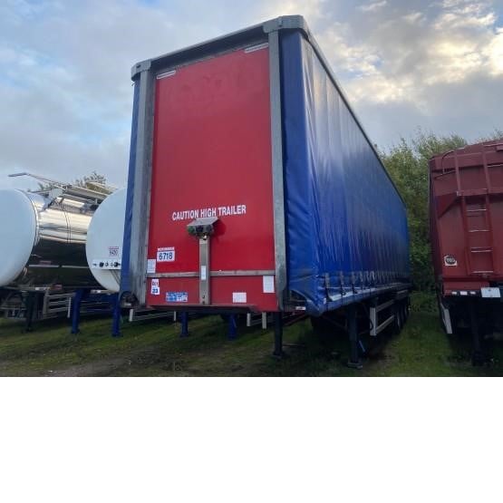 2016 MONTRACON CURTAIN SIDER Used Curtain Side Trailers for sale