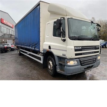 2013 DAF CF65.220 Used Curtain Side Trucks for sale