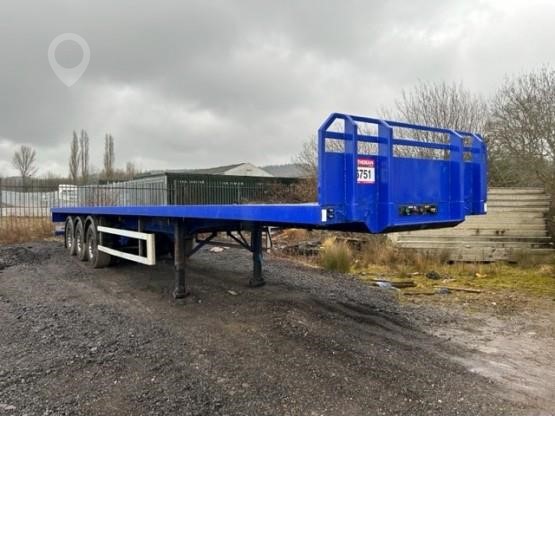 2009 MONTRACON FLAT Used Standard Flatbed Trailers for sale